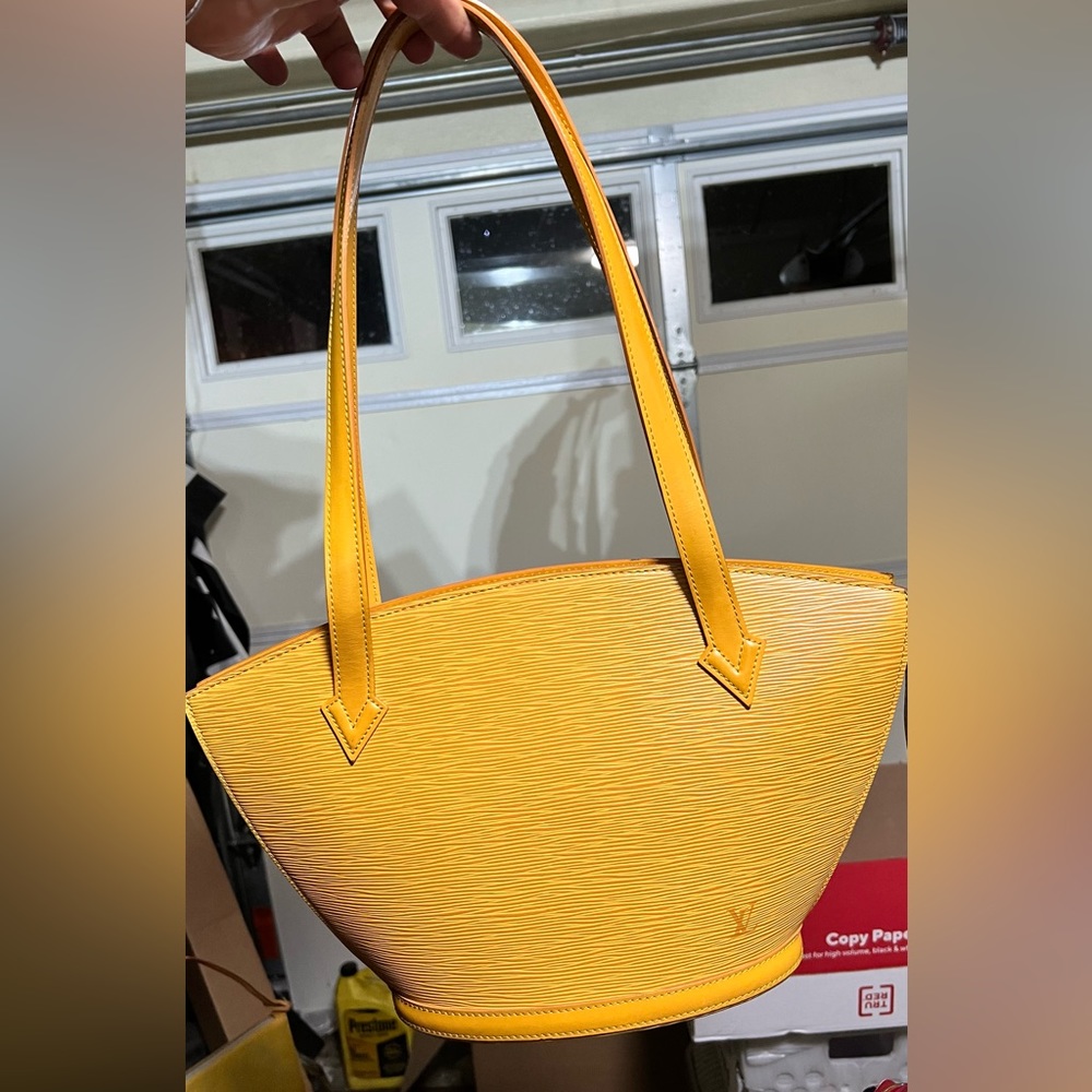 Louis Vuitton Saint Jacques PM Epi yellow